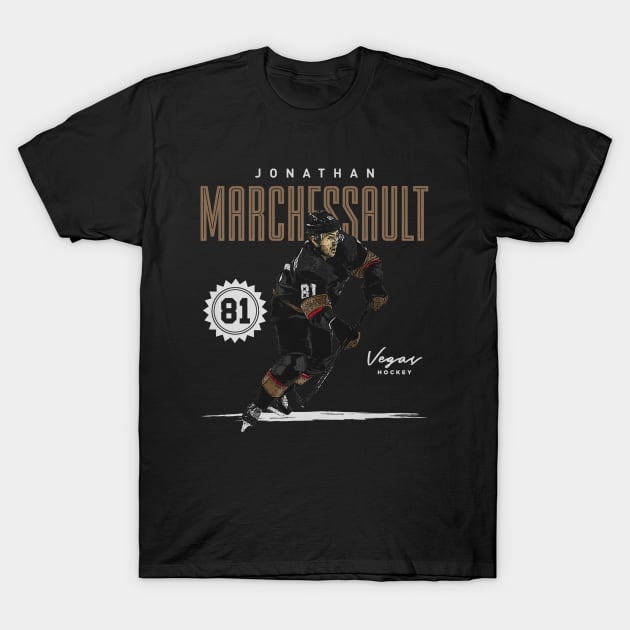 Jonathan Marchessault Vegas Card T-Shirt by ClarityMacaws